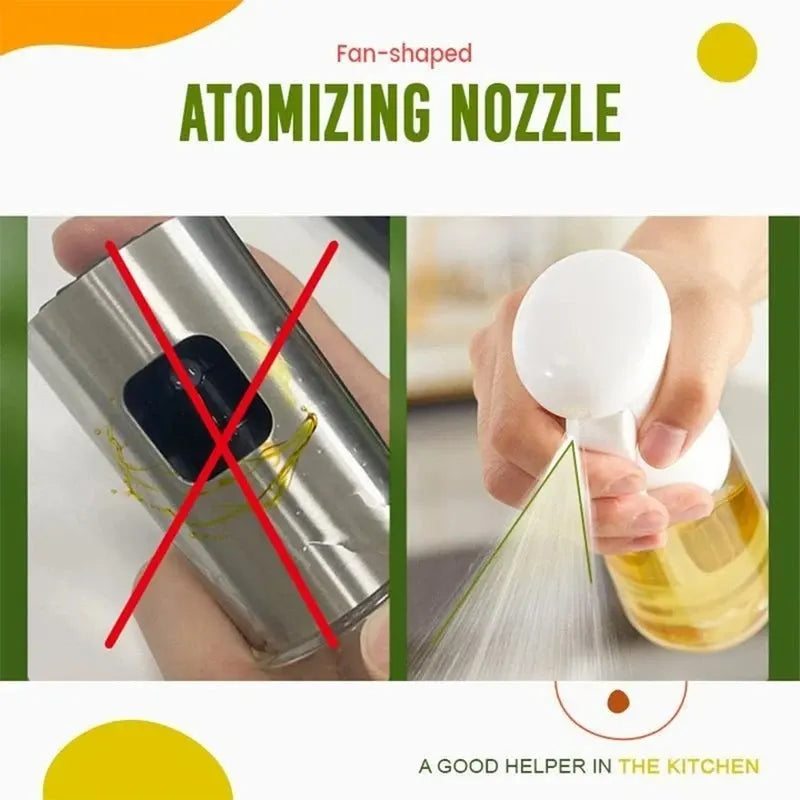 Air Pressure Type Oil Spray Bottle, Kitchen Oil Spray Bottle