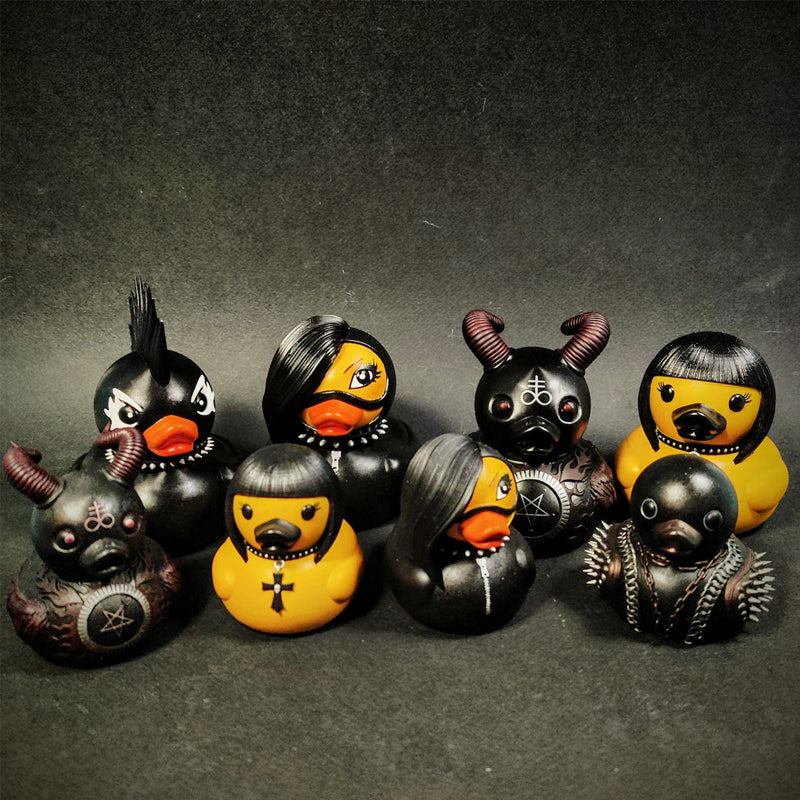 Rubber Deathrocker Duck