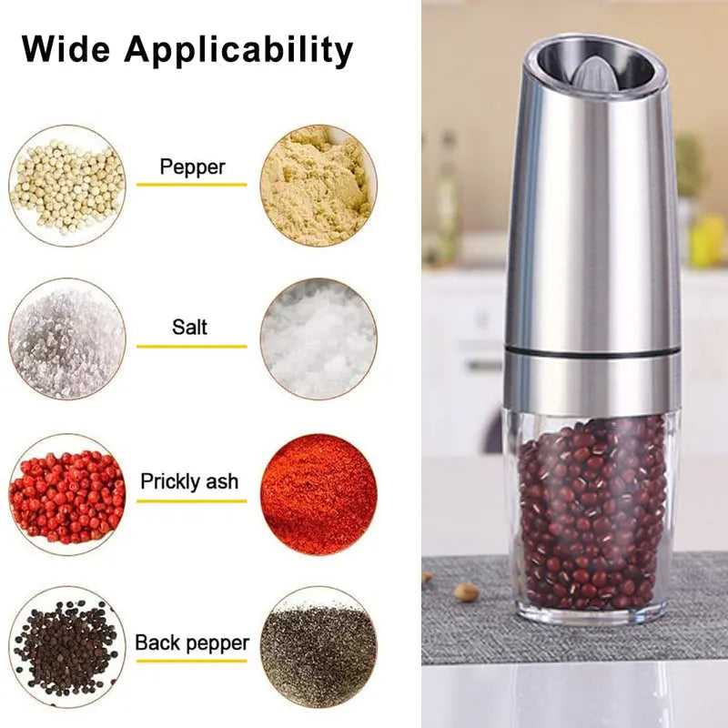 🧂FLASH SALE-50% OFF🧂Automatic Electric Gravity Induction Salt and Pepper Grinder
