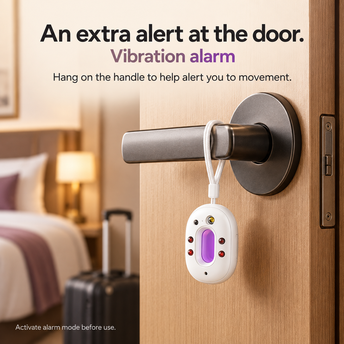 3-in-1 Hidden Camera Detector & Travel Security Alarm