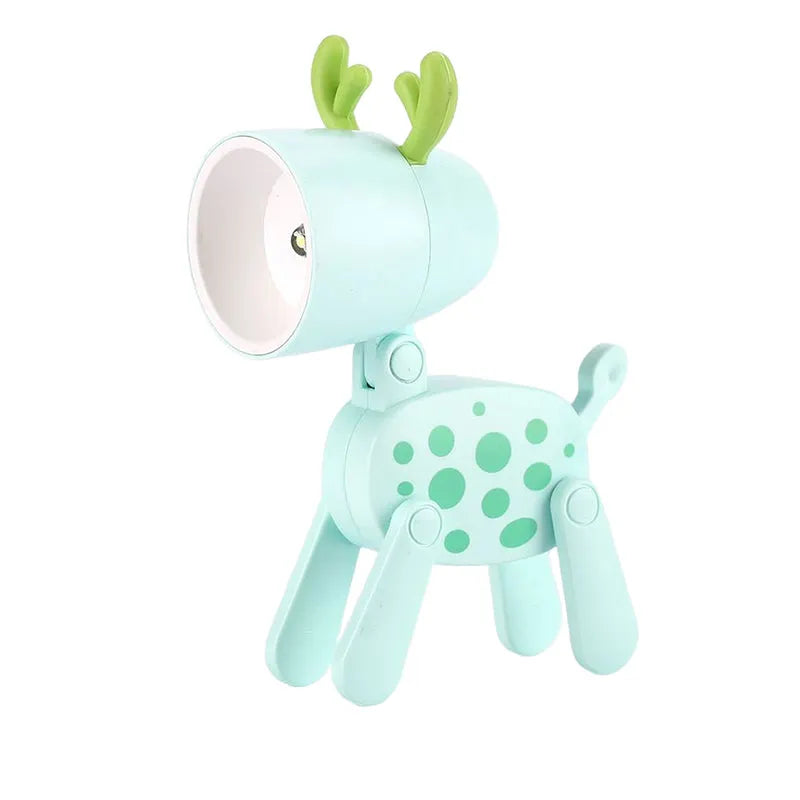 LED Cute Pet Night Light Decorative Ornament Gift Portable Mini Phone Holder Creative Led Desk Lamp