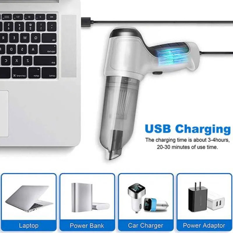 Upgraded Mini 3 in 1 Vacuum Cleaner