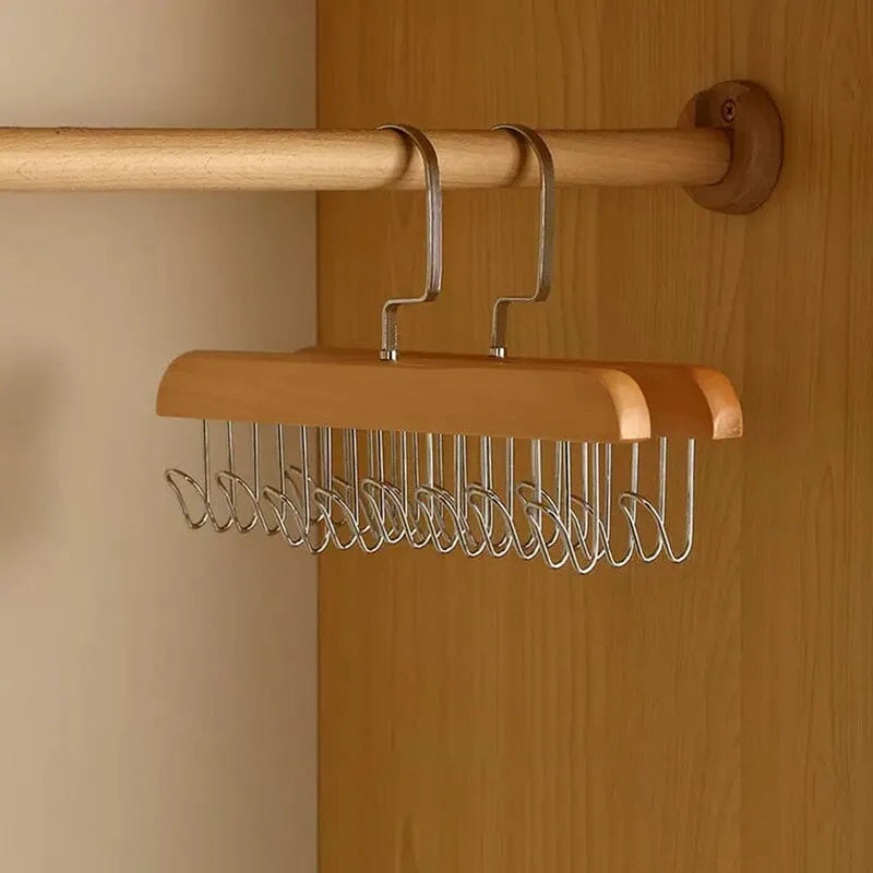 Multi Hook Seamless Clothes Storage Hanger Rack