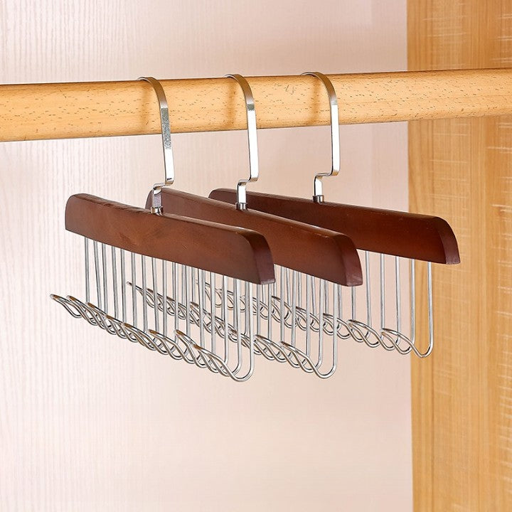Multi Hook Seamless Clothes Storage Hanger Rack