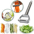 Ultra Sharp Stainless Steel Multi-function Vegetable Peeler & Julienne Cutter Potato Carrot Grater